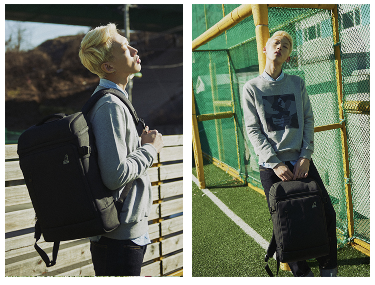 캉골(KANGOL) Connector Backpack 1125 BLACK